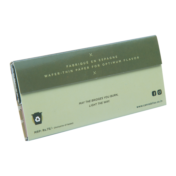 Cannabliss King Size Slim Magnetic Rolling Paper Box