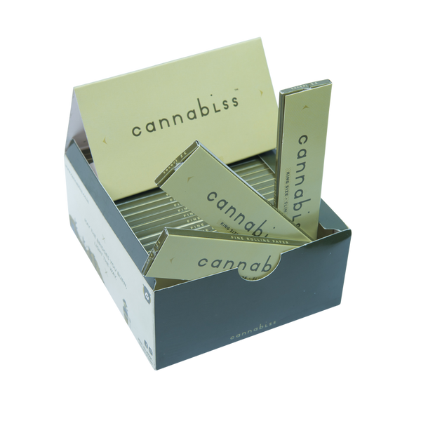Cannabliss King Size Slim Rolling Paper-Box